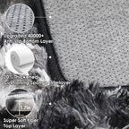 ONASAR Black and White Area Rugs - Image 3