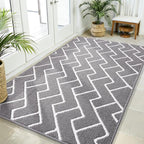 OLANLY Front Door Mat, Non-Slip Rubber Backing, Dirt Resistant and Absorbent by OLANLY