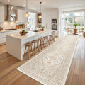 Runner Rug 2x10, Ultra-Thin Kitchen Rugs Non Slip Washable Rugs by Restydon