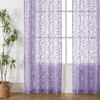 OWENIE Furman Sheer Curtains 84 inches Long - Image 7