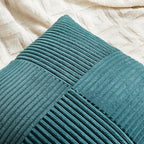 Fancy Homi 2 Packs Teal Decorative Throw Pillow Covers 18x18 Inch - Image 3
