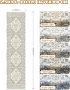 Kitchen Runner Rug Non Slip Washable 2.5x10, Soft Ultra-Thin Entryway Rug - Image 2