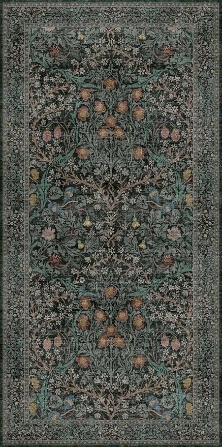 Dark Green Washable 3x6 Large Entryway Runner Rug Indoor, Non-Slip Floor Rugs - Image 7
