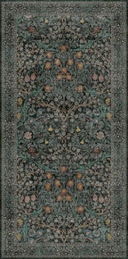 Dark Green Washable 3x6 Large Entryway Runner Rug Indoor, Non-Slip Floor Rugs - Image 7