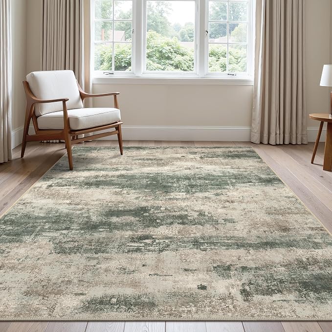 BEIMO Area Rugs 6x9 for Living Room Bedroom, Modern Abstract Machine Washable - Image 3