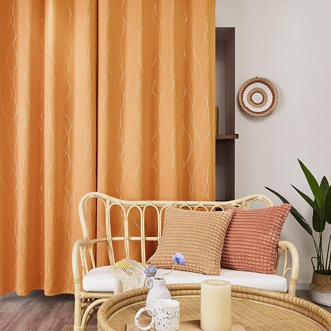 Deconovo Halloween Curtains, Thermal Insulated Soundproof Curtain - Image 3