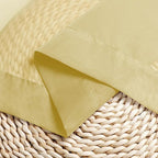 Chyhomenyc Mustard Yellow Short Sheer Curtains 24 inch Length, Light Filtering - Image 6