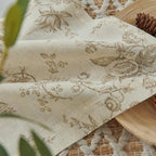 jinchan Amlie Floral Linen Valance Curtain Farmhouse Kitchen Valance - Image 7