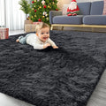 OLANLY 4x9 Area Rugs for Living Room Bedroom, Machine Washable Soft Fluffy by OLANLY