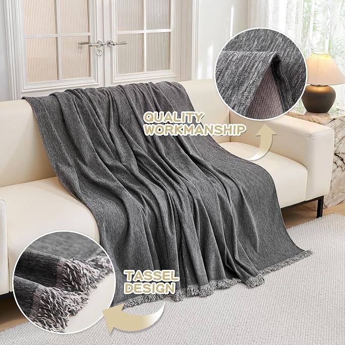 MYSKY HOME Couch Cover for Dogs, Washable Couch Covers, Non Slip Sofa Cover - Image 3