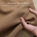 NICETOWN 100% Absolutely Blackout Linen Curtains - Image 5