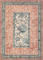GarveeHome Terracotta Teal 2x3 Door Mat Indoor Rugs - Image 9