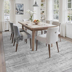 8x10 Area Rugs for Living Room, Modern Abstract Non-Slip Backing Washable Rugs - Image 6