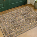 Brown Washable Entry Rug by HazoHaus