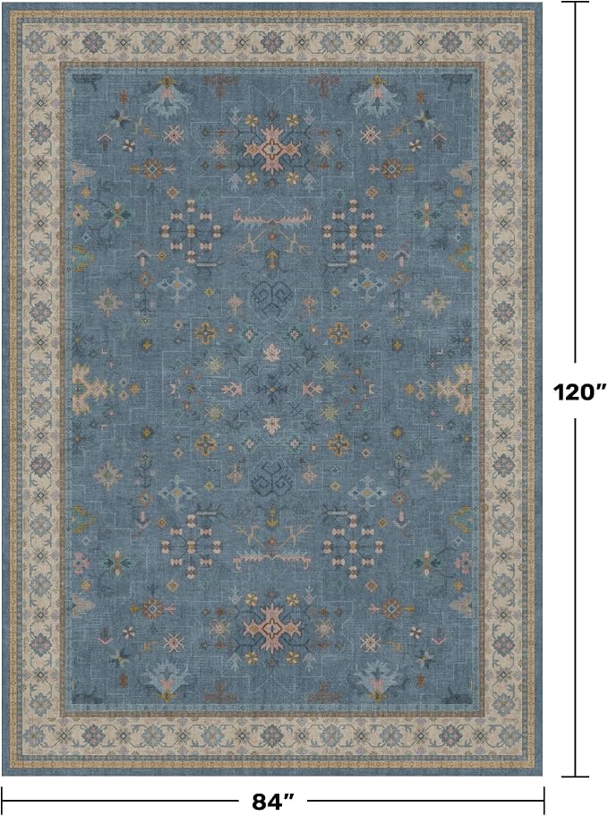 Hazo Haus Boho 7x10 Accent Area Rugs - Image 2