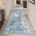 Runner Rug 2'x6' Abstract Washable Non-Slip Runner Rugs - Image 2