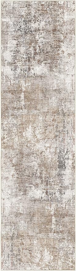 UERMEI 2X8 Washable Runner Rug for Hallway: Soft Neutral Modern Abstract Area - Image 9