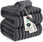 Bedsure GentleSoft Large Fleece Blanket by BEDSURE