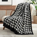 Snuggle Sac Houndstooth Throw Blanket by SnuggleSac