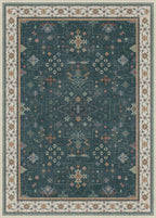 Hazo Haus Dark Green Oushak Living Room Rug 10x14 - Image 2