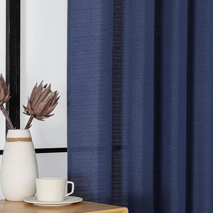 Chyhomenyc Blue Short Curtain Valance - Image 6