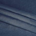DWCN Navy Blue Sheer Curtains Semi Transparent Voile Rod Pocket Curtains - Image 4