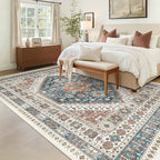 Madane 5x7 Area Rugs for Living Room, Stain Resistant Washable Rugs, Non-Slip - Image 2