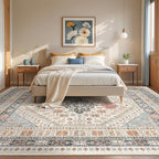 Washable Rugs 8x10 Area Rugs for Living Room, Non-Slip Backing Large Rug for - Image 4