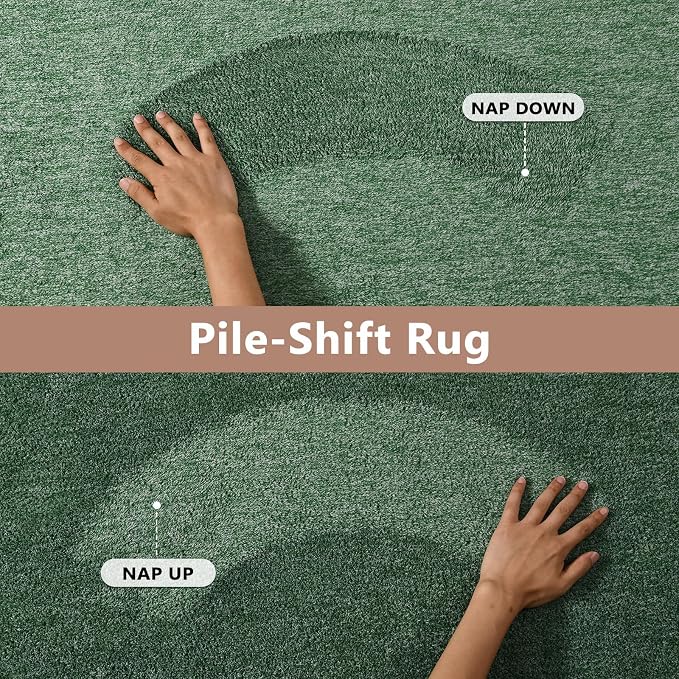 FinRèc Low Pile 6x9 Washable Area Rugs - Image 8