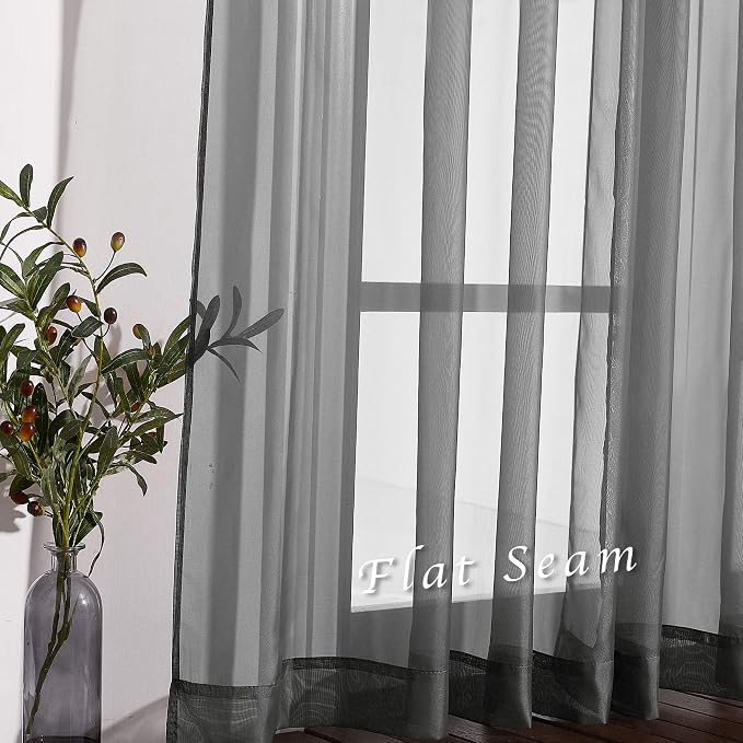 NICETOWN Sheer Living Room Curtains - Image 5