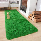 Chicrug Soft Runner Rug for Bedroom Living Room Plush Fluffy Rug 2x6 Feet - Image 2