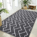 OLANLY Front Door Mat, Non-Slip Rubber Backing, Dirt Resistant and Absorbent by OLANLY