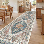 Madane Hallway Rug 3x10, Kitchen Rugs Washable Entryway Rug Vintage Kitchen - Image 5
