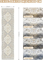 Runner Rug 2x10, Ultra-Thin Kitchen Rugs Non Slip Washable Rugs - Image 2