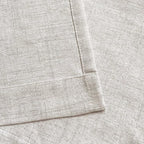 Faux Linen Valance for Windows Kitchen Living Room Valances Rod Pocket - Image 5