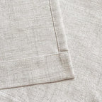 2 Pack Faux Linen Valance for Windows Kitchen Living Room Valances Rod Pocket - Image 5