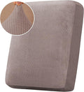 H.VERSAILTEX Velvet Stretch Couch Cushion Cover Plush Cushion Slipcover by HVERSAILTEX