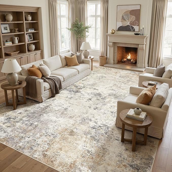 UERMEI 12x14 Area Rug Living Room Rugs by UERMEI