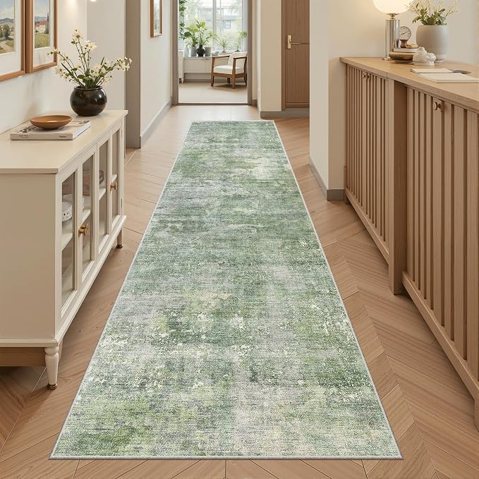 Runner Rug 2x8 Washable Non-Slip Hallway Runner Rugs - Image 3