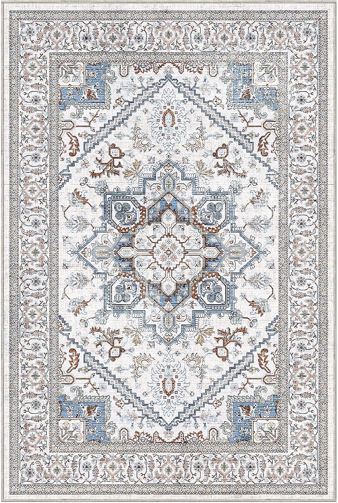 OPPODREAM Soft Throw Rugs 2x3, Small Neutral Washable Entryway Rugs 2 x 3 - Image 8