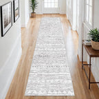 2x8 Washable Kitchen Runner Rug: Modern Moroccan Runners - Image 9