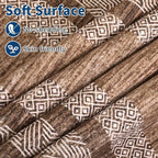 GarveeHome Modern Geometric Area Rug 2x3 Distressed Bordered Washable Non Slip - Image 3