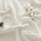 NICETOWN Linen Blend Living Room Curtains 84 inches Long, Rod Pocket & Back Tab - Image 4