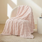Bedsure GentleSoft Light Pink Twin XL Blanket - Image 7
