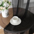 Aiyufeng Long Sheer Black Curtains - Image 2