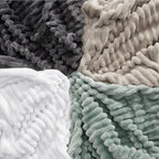 Bedsure GentleSoft White Fleece Blanket - Image 7