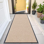 OLANLY Front Door Mat Indoor Outdoor Entrance, Waterproof Heavy Duty Doormat by OLANLY