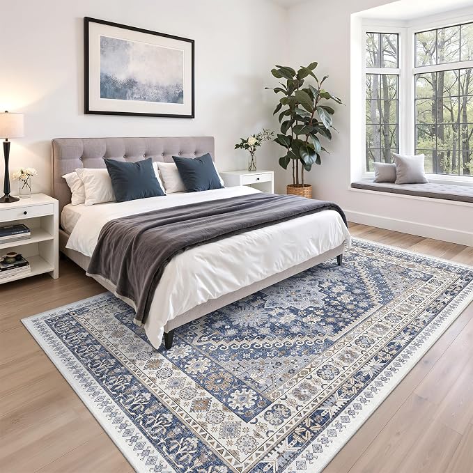 zesthome 6x9 Area Rug, Super Soft Washable Rugs - Image 9
