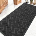 OLANLY Front Door Mat Indoor Outdoor Entrance, Waterproof All-Season, by OLANLY