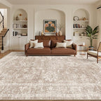 Madane 9x12 Area Rugs for Living Room, Machine Washable Rug by Madane